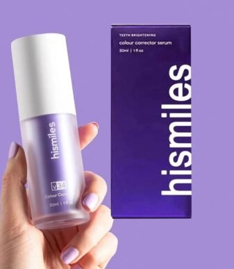Hismiles V34 Colour Corrector Serum — Purple Teeth Brightening Toothpaste (30ml)